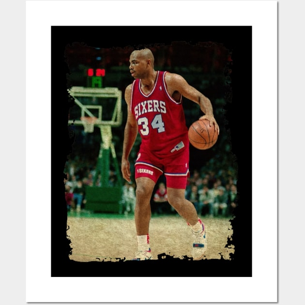 Any Charles Barkley Fan Wall Art by Omeshshopart